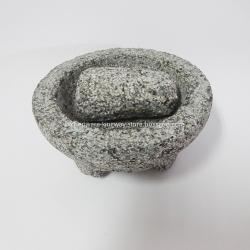 Granite Authetic Mexican Molcajete/Mortar and Pestle